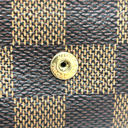 LOUIS VUITTON Key case Key holder  N62630 Damier canvas Brown Multicles6 6-key case Key holder unisex(Unisex) Used Authentic
