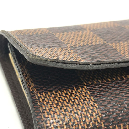 LOUIS VUITTON Key case Key holder  N62630 Damier canvas Brown Multicles6 6-key case Key holder unisex(Unisex) Used Authentic