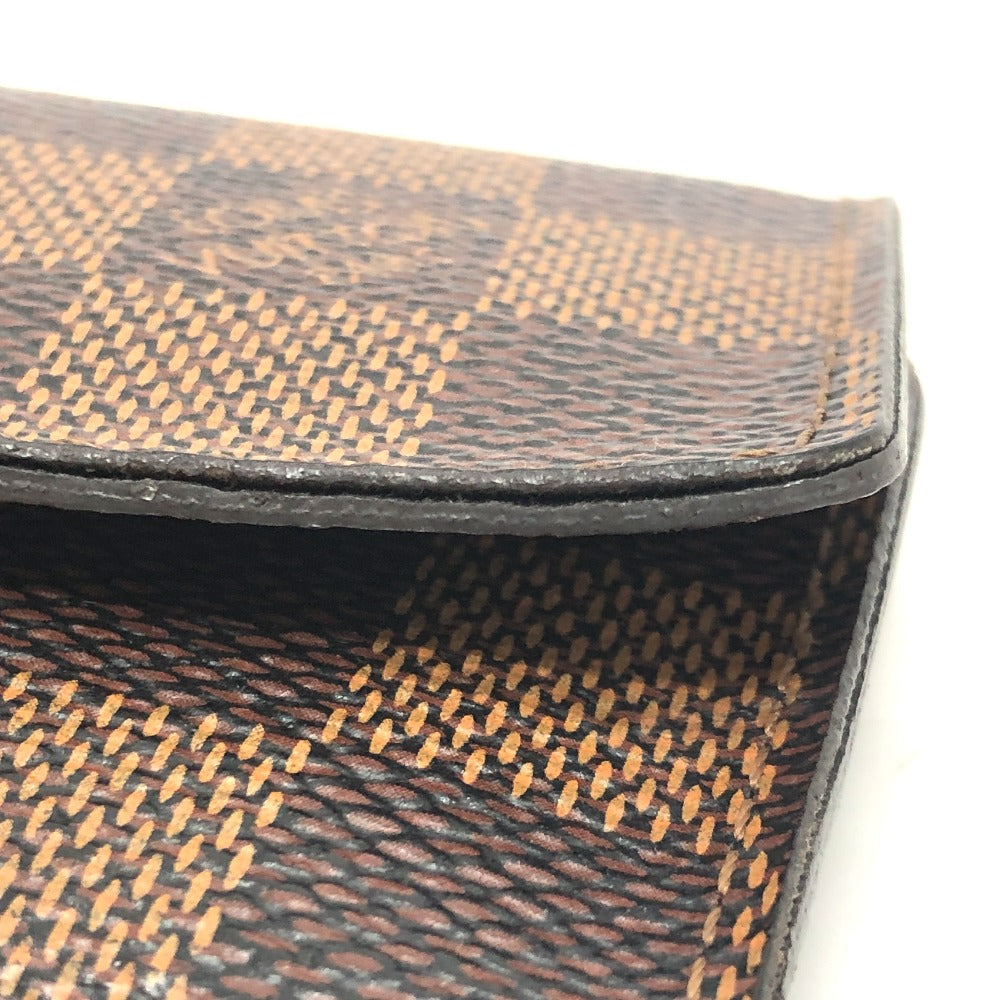 LOUIS VUITTON Key case Key holder  N62630 Damier canvas Brown Multicles6 6-key case Key holder unisex(Unisex) Used Authentic