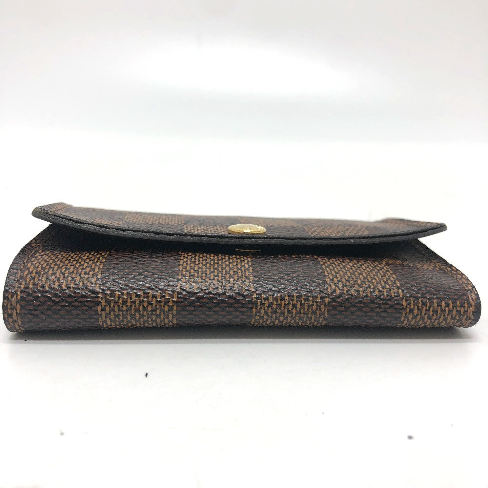 LOUIS VUITTON Key case Key holder  N62630 Damier canvas Brown Multicles6 6-key case Key holder unisex(Unisex) Used Authentic