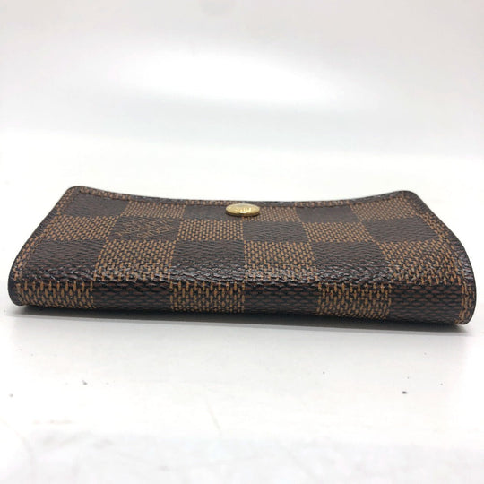 LOUIS VUITTON Key case Key holder  N62630 Damier canvas Brown Multicles6 6-key case Key holder unisex(Unisex) Used Authentic