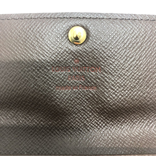 LOUIS VUITTON Key case Key holder  N62630 Damier canvas Brown Multicles6 6-key case Key holder unisex(Unisex) Used Authentic