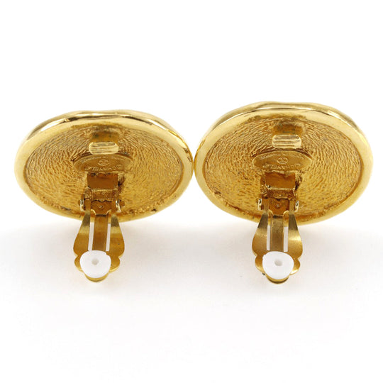 CHANEL Earring Plated Gold gold 31 RUE CAMBON Women Used Authentic