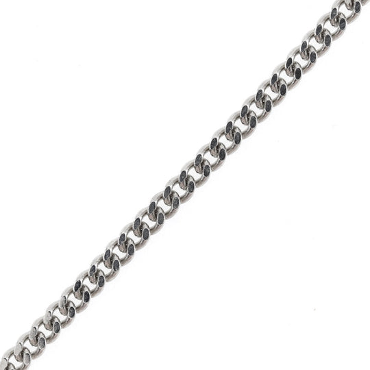CHANEL Necklace Metal, Plastic Silver COCO Mark Women Used Authentic