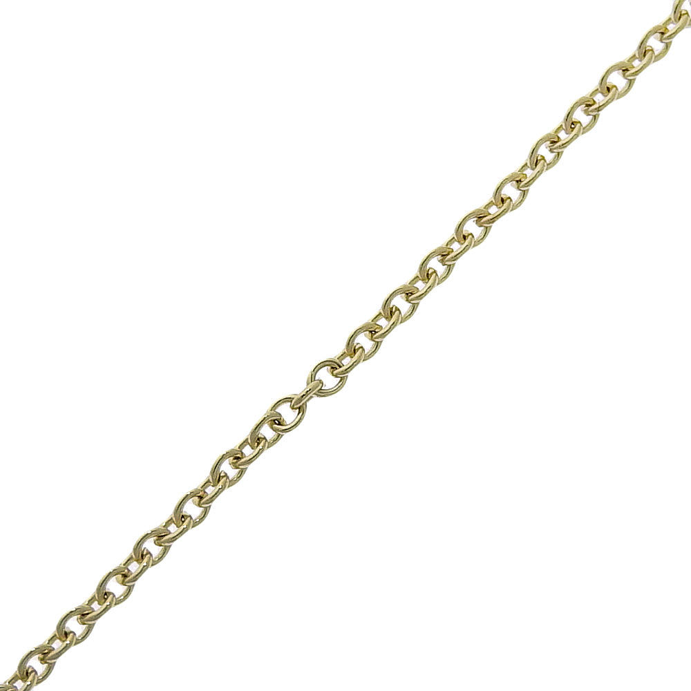 TIFFANY&Co. Necklace K18 yellow gold gold ribbon Women Used Authentic