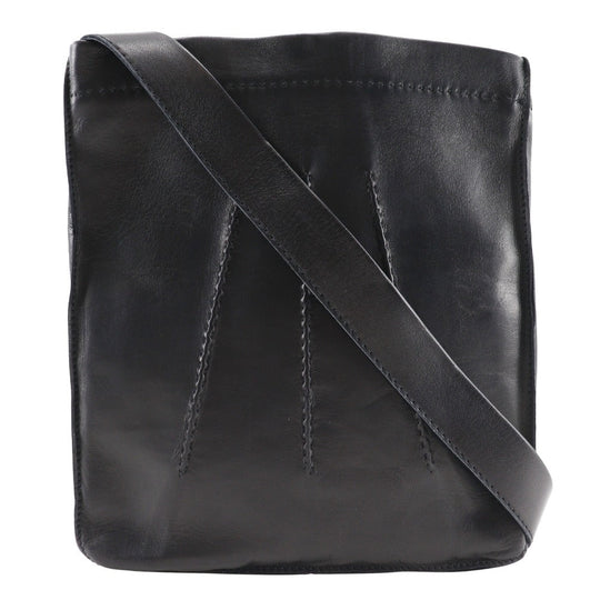 HERMES Shoulder Bag Calfskin black Toudu unisex(Unisex) Used Authentic