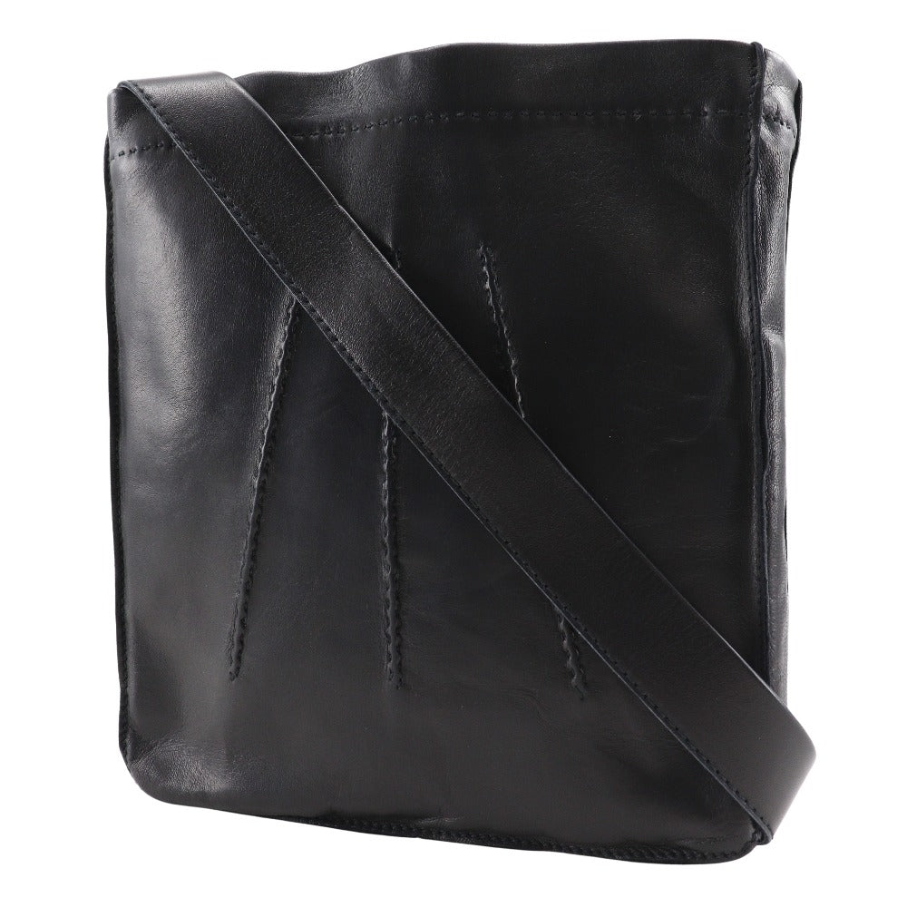 HERMES Shoulder Bag Calfskin black Toudu unisex(Unisex) Used Authentic