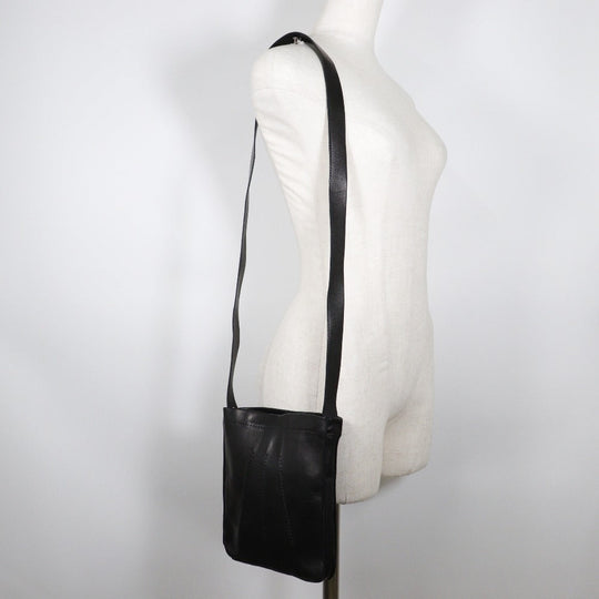 HERMES Shoulder Bag Calfskin black Toudu unisex(Unisex) Used Authentic