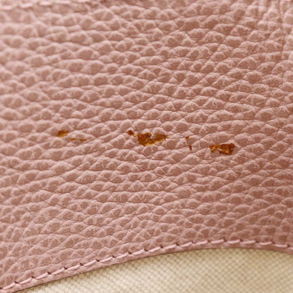 GUCCI Tote Bag 354408 leather Brown Swing medium Women Used Authentic