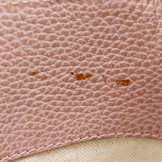 GUCCI Tote Bag 354408 leather Brown Swing medium Women Used Authentic