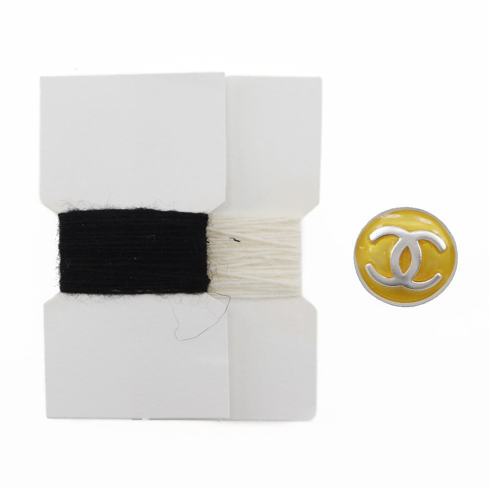 CHANEL cardigan P25866V01857 cashmere off white 05P COCO Mark Women 46 Used Authentic