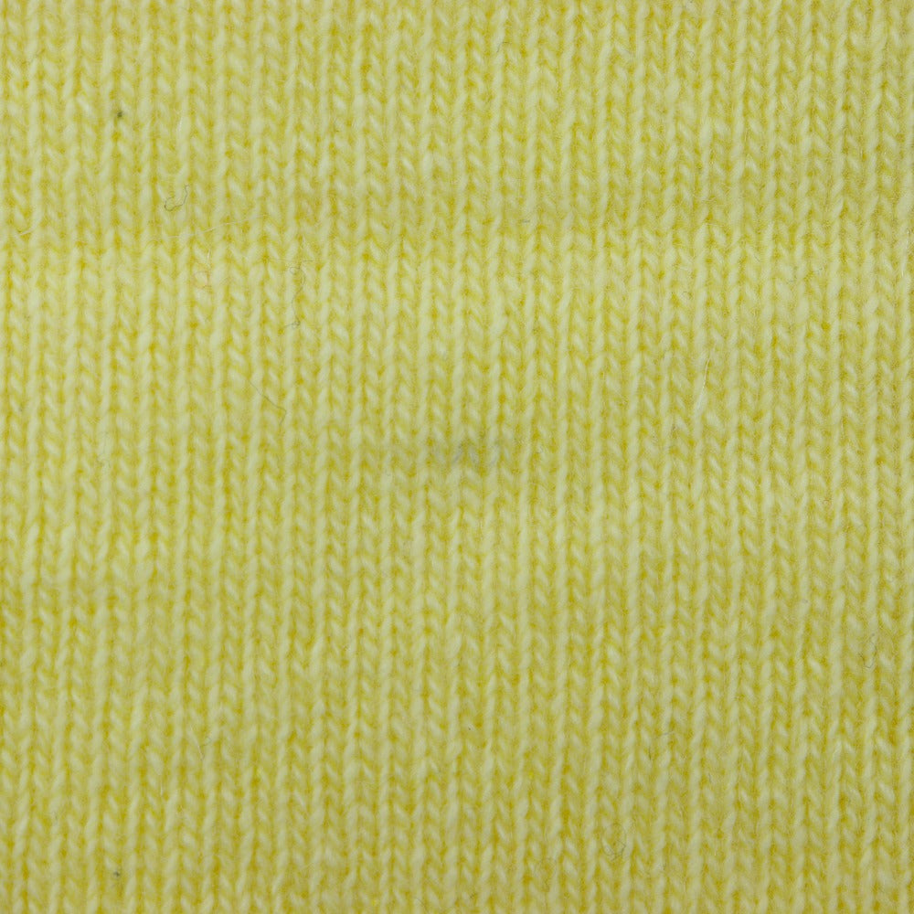 CHANEL knit P17019W02730 Cashmere, Rayon, Polyester yellow 01C No sleeve Women 40 Used Authentic
