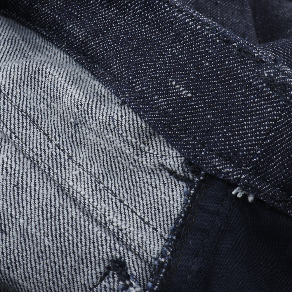 CHANEL Denim pants P25298V16033 cotton Indigo 05C Wappen Women 42 Used Authentic