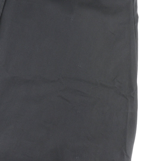 HERMES one piece cotton black Shirt dress Women 40 Used Authentic