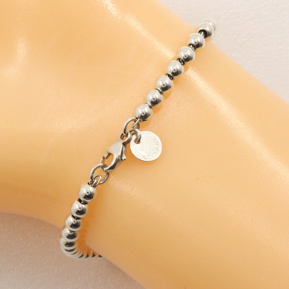 TIFFANY&Co. bracelet Silver925, enamel Silver Blue Heart Return to TIFFANY & Co. Women Used Authentic