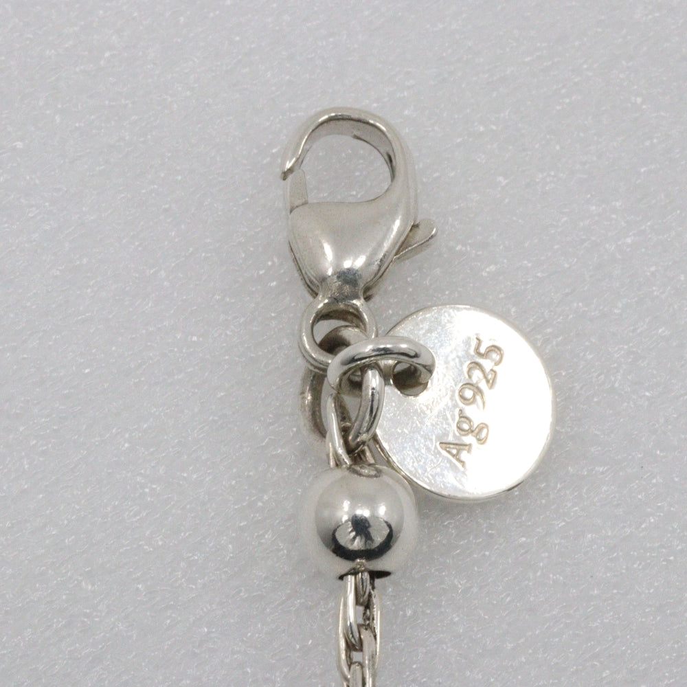 TIFFANY&Co. bracelet Silver925, enamel Silver Blue Heart Return to TIFFANY & Co. Women Used Authentic
