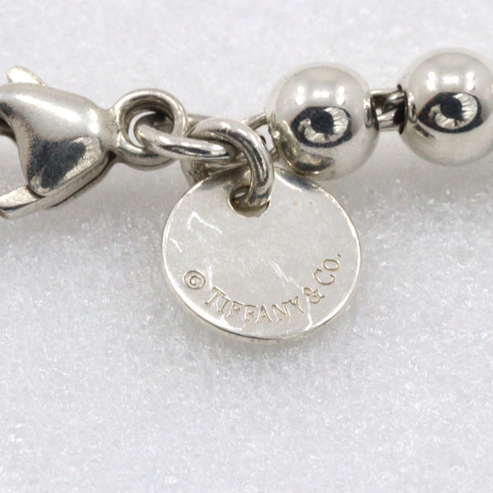 TIFFANY&Co. bracelet Silver925, enamel Silver Blue Heart Return to TIFFANY & Co. Women Used Authentic