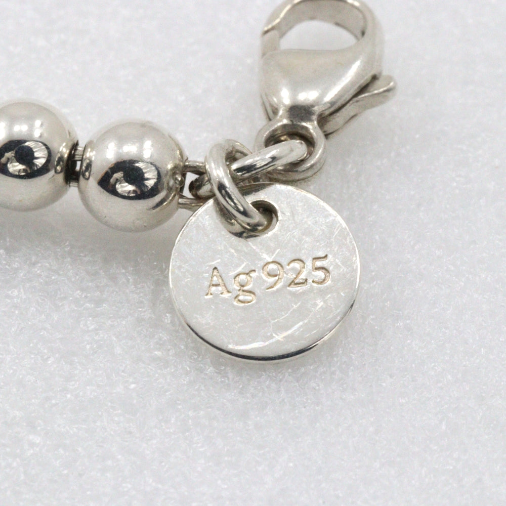 TIFFANY&Co. bracelet Silver925, enamel Silver Blue Heart Return to TIFFANY & Co. Women Used Authentic