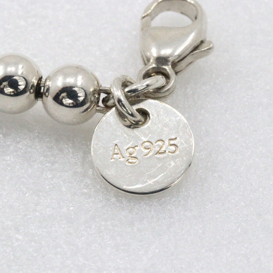 TIFFANY&Co. bracelet Silver925, enamel Silver Blue Heart Return to TIFFANY & Co. Women Used Authentic