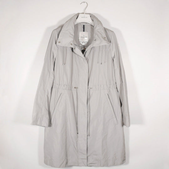 MONCLER Other outerwear F10931C70900 C0276 polyester Light gray Malachite MALACHITE GIUBBOTTO Women 4 Used Authentic