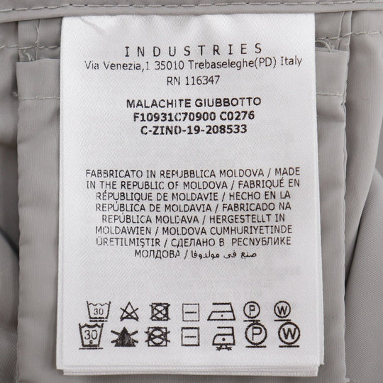 MONCLER Other outerwear F10931C70900 C0276 polyester Light gray Malachite MALACHITE GIUBBOTTO Women 4 Used Authentic