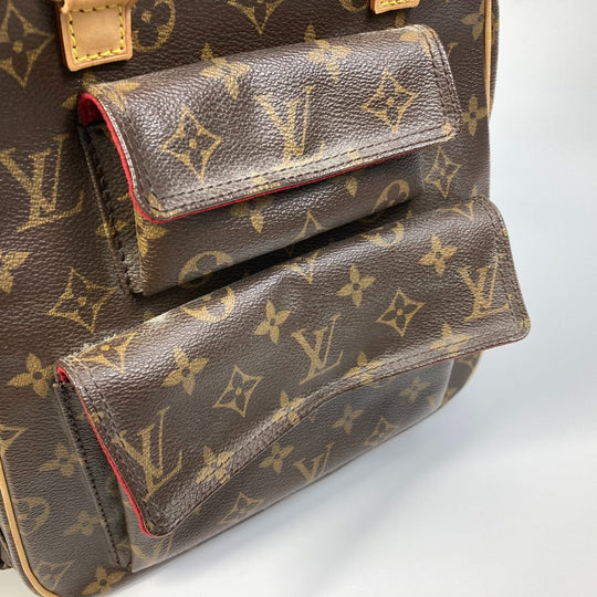 LOUIS VUITTON Handbag M51161 Monogram canvas Brown Monogram Excentri-cite Women Used Authentic