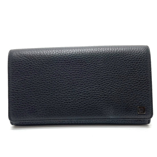 Dunhill Travel case leather black travel companion organizer mens Used Authentic