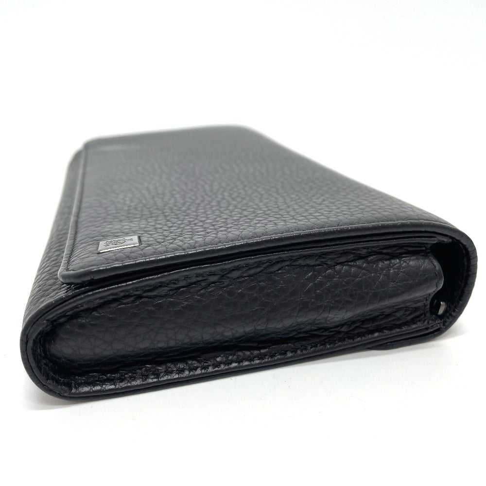 Dunhill Travel case leather black travel companion organizer mens Used Authentic