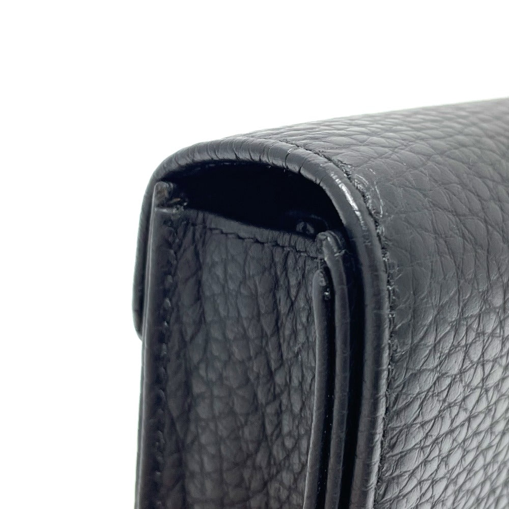 Dunhill Travel case leather black travel companion organizer mens Used Authentic