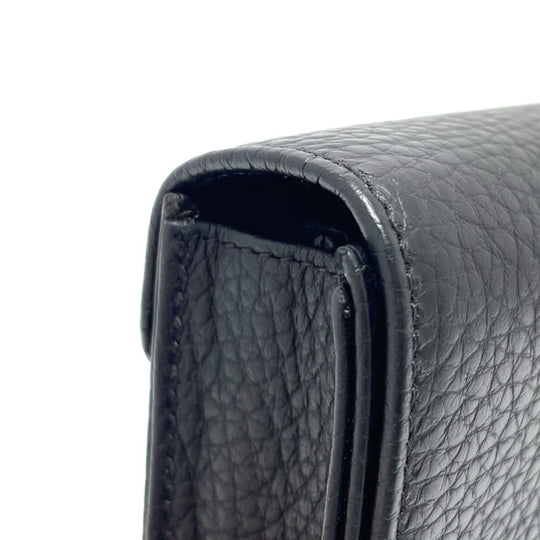 Dunhill Travel case leather black travel companion organizer mens Used Authentic