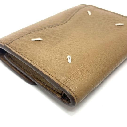 Maison Margiela Trifold wallet S56UI0136 leather Beige type Envelope wallet Women Used Authentic