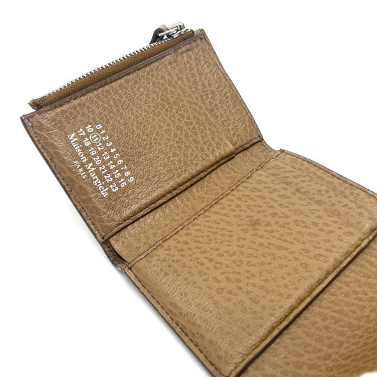 Maison Margiela Trifold wallet S56UI0136 leather Beige type Envelope wallet Women Used Authentic
