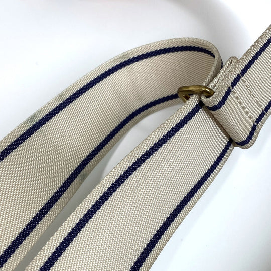 LOUIS VUITTON Shoulder Bag N51112 Damier Azur Canvas white Damier Azur Pochette Bosphore Women Used Authentic