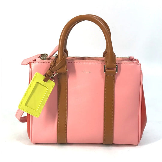 PAUL SMITH COLLECTION Handbag leather pink Bag By color Women Used Authentic