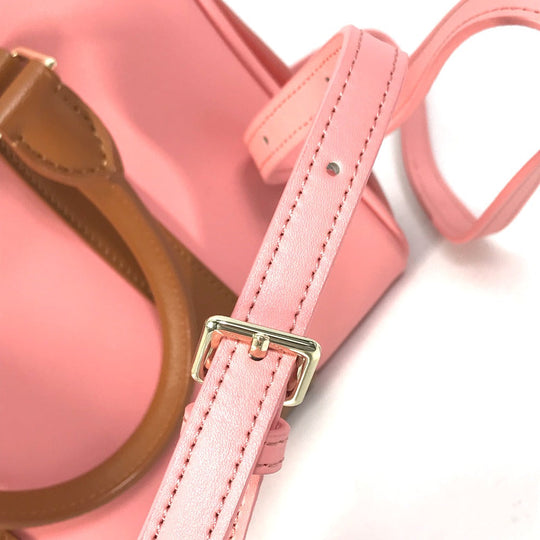 PAUL SMITH COLLECTION Handbag leather pink Bag By color Women Used Authentic