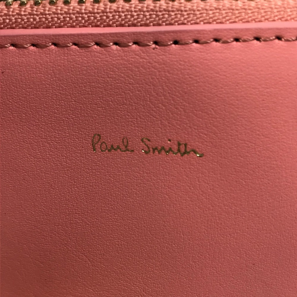 PAUL SMITH COLLECTION Handbag leather pink Bag By color Women Used Authentic
