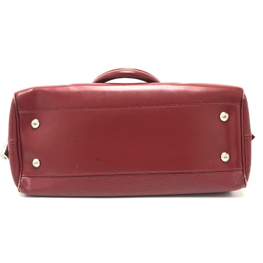 LOUIS VUITTON Handbag M5931M Epi Leather Red Epi Bowling Montaigne GM Women Used Authentic