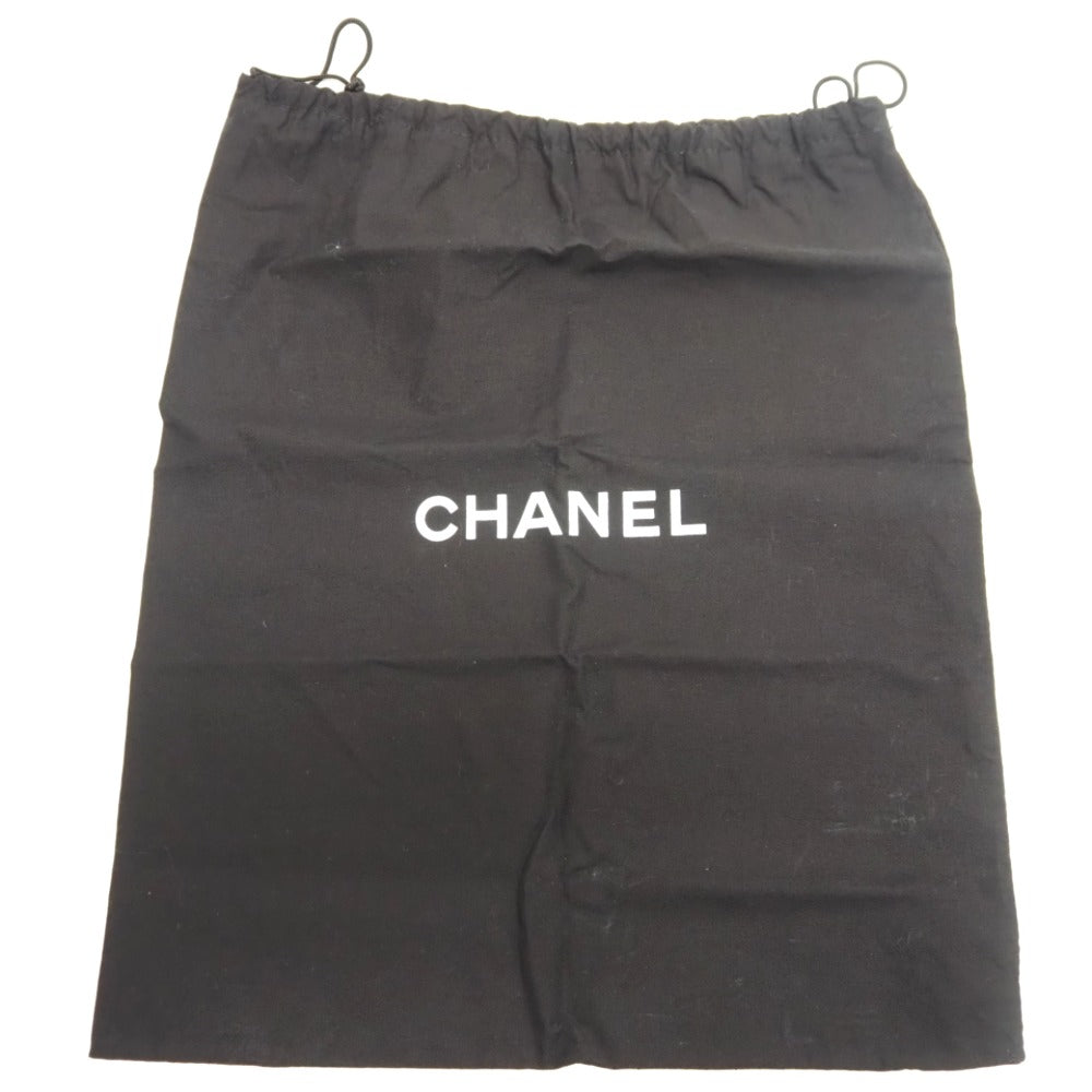 CHANEL Shoulder Bag leather gray ChainShoulder COCO Mark Boy chanel Women Used Authentic