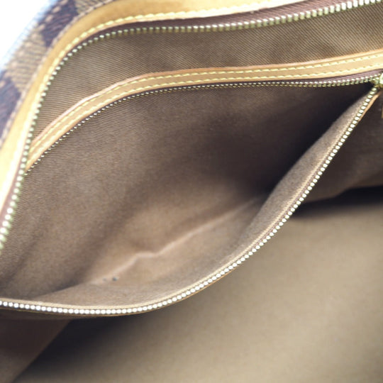 LOUIS VUITTON Shoulder Bag N99037 Damier canvas Brown Columbine Damier Women Used Authentic