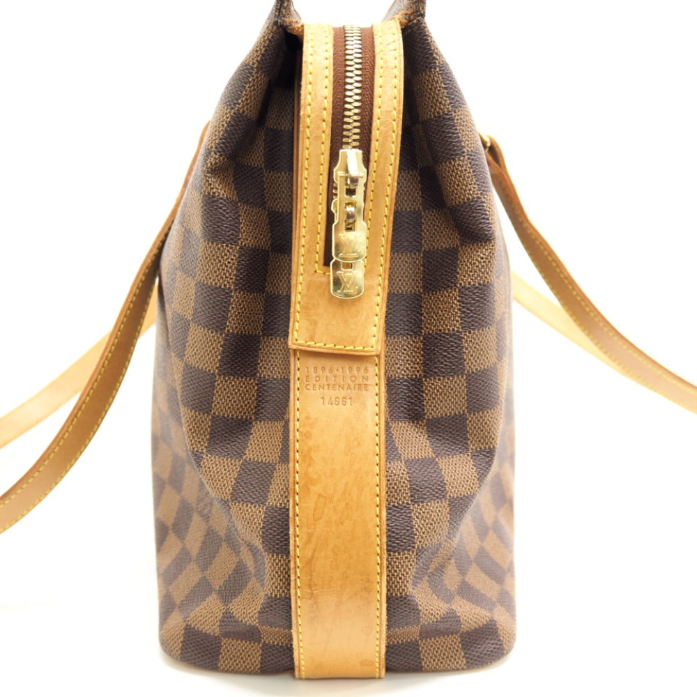LOUIS VUITTON Shoulder Bag N99037 Damier canvas Brown Columbine Damier Women Used Authentic