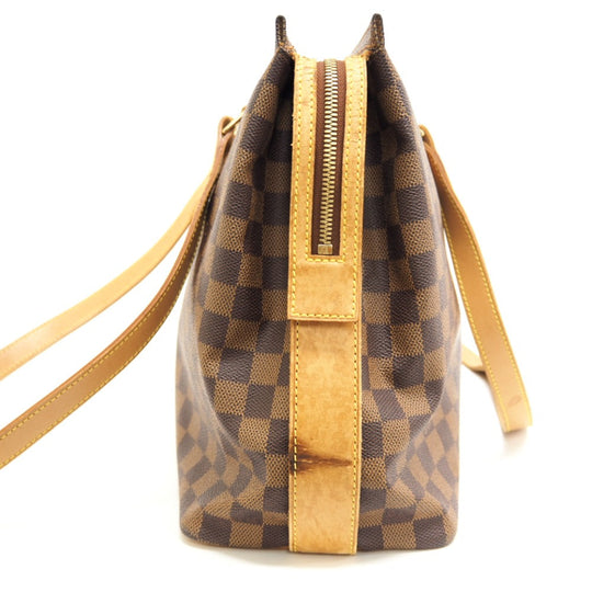 LOUIS VUITTON Shoulder Bag N99037 Damier canvas Brown Columbine Damier Women Used Authentic