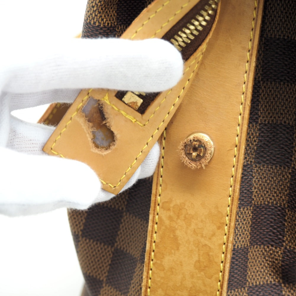 LOUIS VUITTON Shoulder Bag N99037 Damier canvas Brown Columbine Damier Women Used Authentic