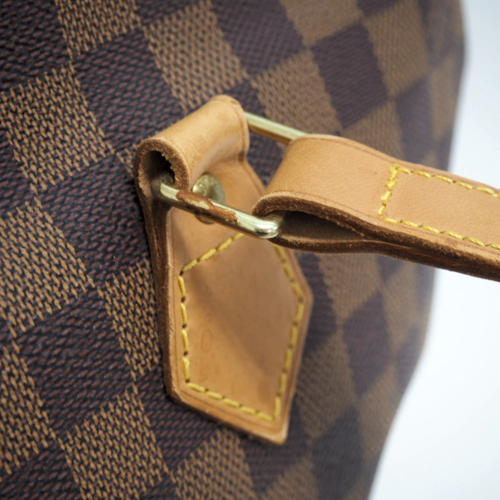 LOUIS VUITTON Shoulder Bag N99037 Damier canvas Brown Columbine Damier Women Used Authentic