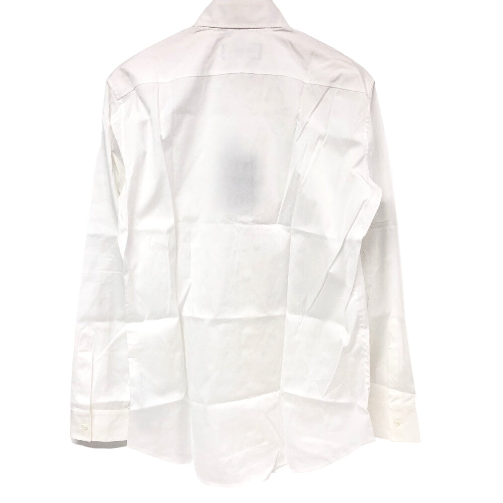 DSQUARED2 blouse S74DM0511 cotton white casual shirt mens S Used Authentic