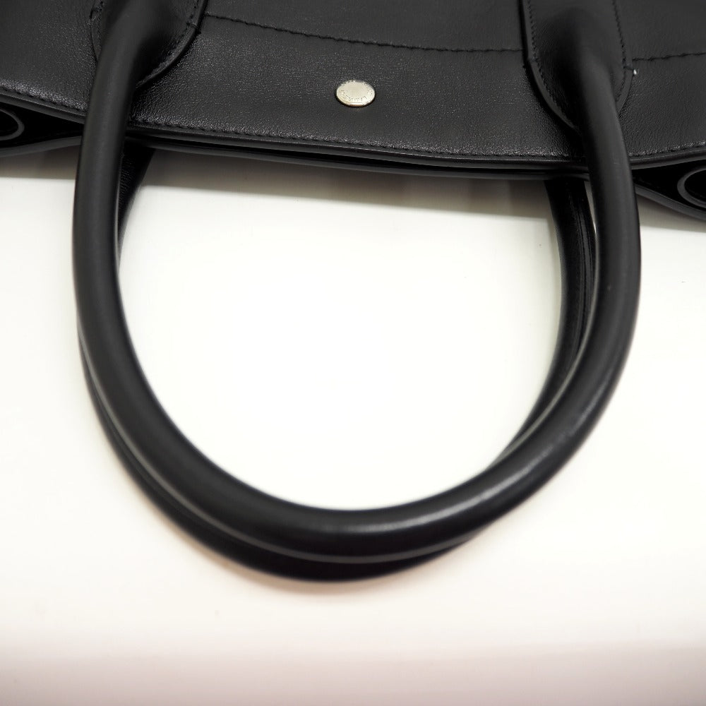 YVES SAINT LAURENT Tote Bag 663970 leather black North South Rive Gauche Women(Unisex) Used Authentic