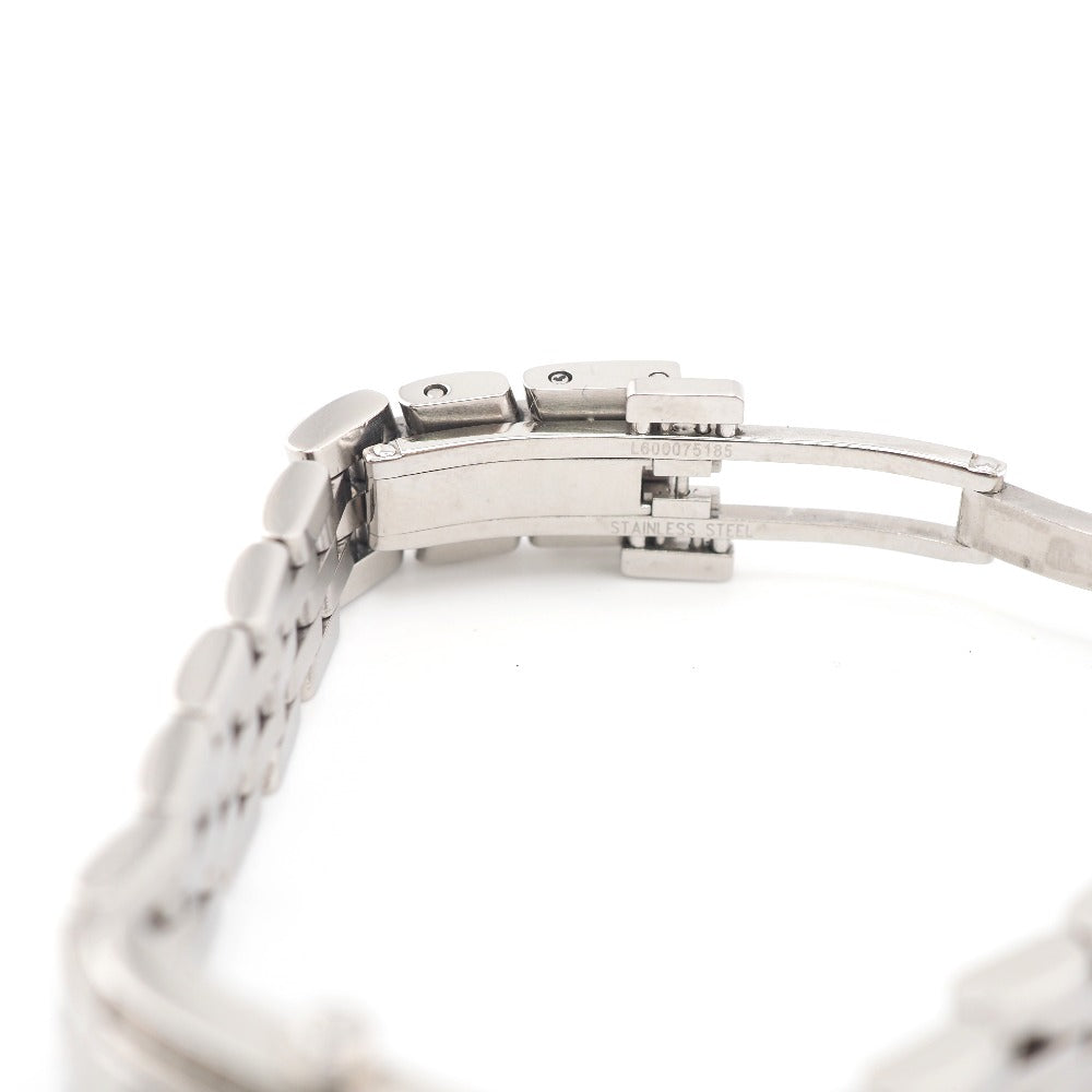 LONGINES Watches Stainless Steel Silver Quartz QZ Rhinestone Dolce Vita Women Used Authentic
