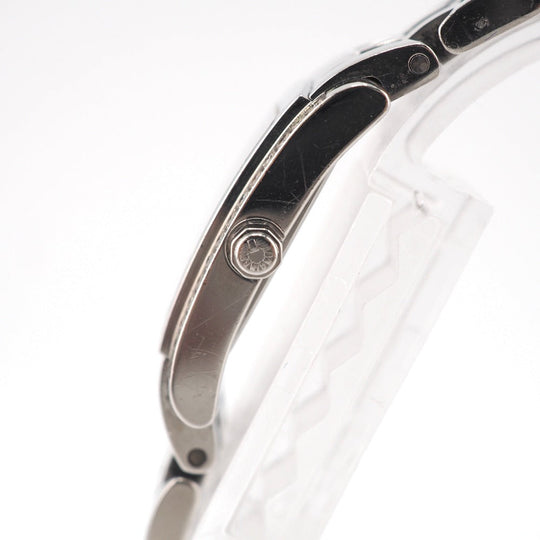 LONGINES Watches Stainless Steel Silver Quartz QZ Rhinestone Dolce Vita Women Used Authentic