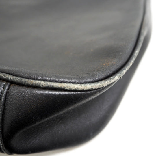 GUCCI Shoulder Bag 001 2852 1577 0 Leather, Bamboo black One Shoulder Bag Bamboo Women Used Authentic