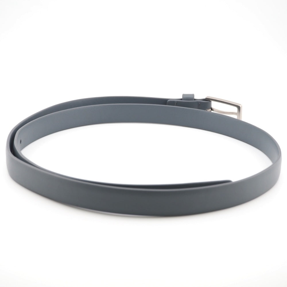 BOTTEGAVENETA belt leather gray 90/36 mens 90cm36in Used Authentic