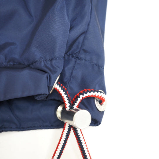 MONCLER Nylon jacket E10914113685 Nylon Navy Logo patch CAM tricolor mens 3 Used Authentic